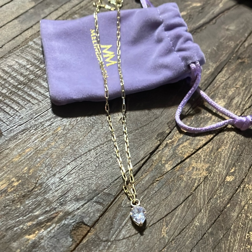 NEW Baby Samantha Teardrop Necklace